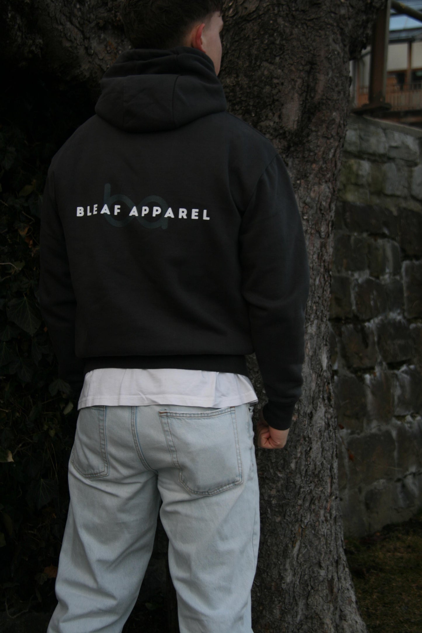 Oversized Heavyweight Hoodie | Charcoal grey