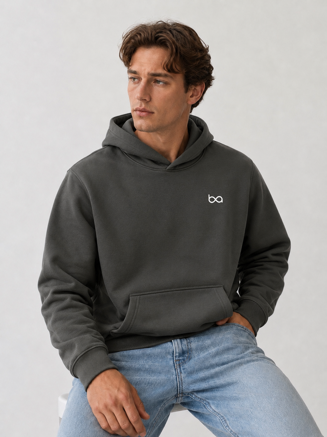 Bleaf Apparel Basic Hoodie Grey